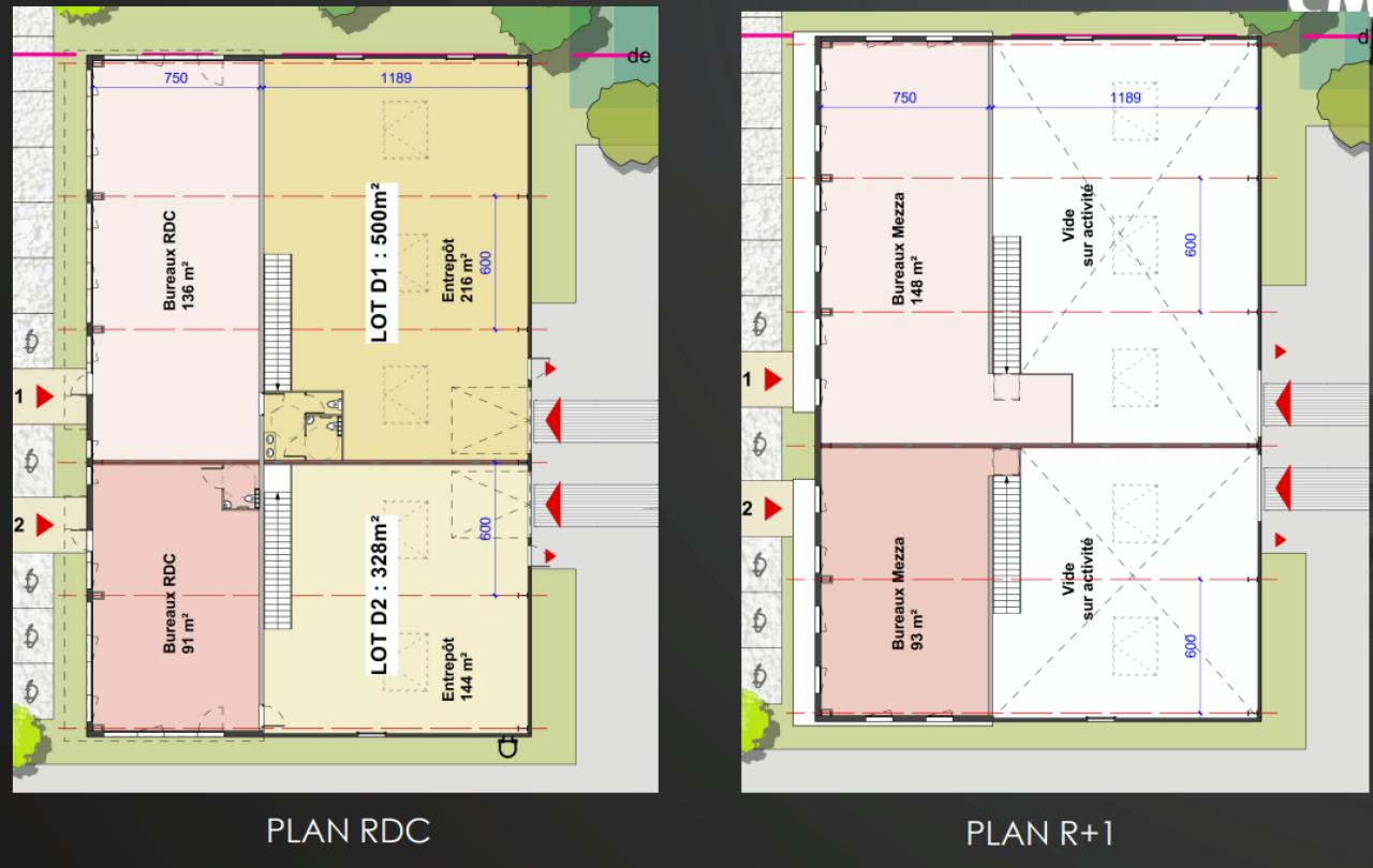Local d'activité Villefranche-sur-Saône 1217m² Vente local d'activité Villefranche-sur-Saône Rhône OVACT2311532 2